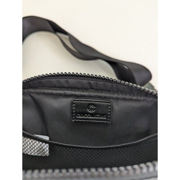Citi Collective Gallery Fanny Pack Crossbody Bag Black Puffer Style No Tassel - Picture 4 of 11